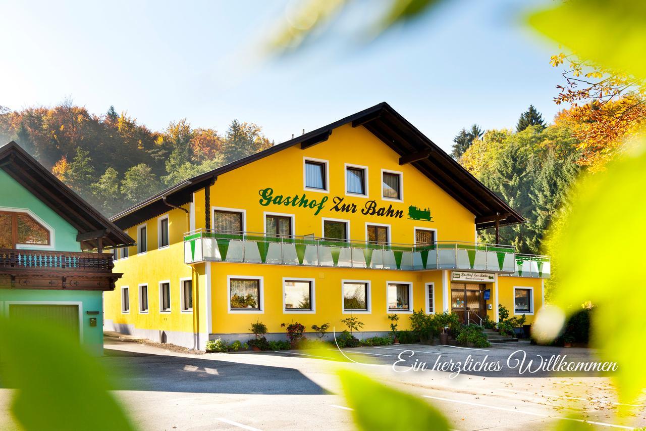 Gasthof "Zur Bahn" Lassnitzhoehe Extérieur photo